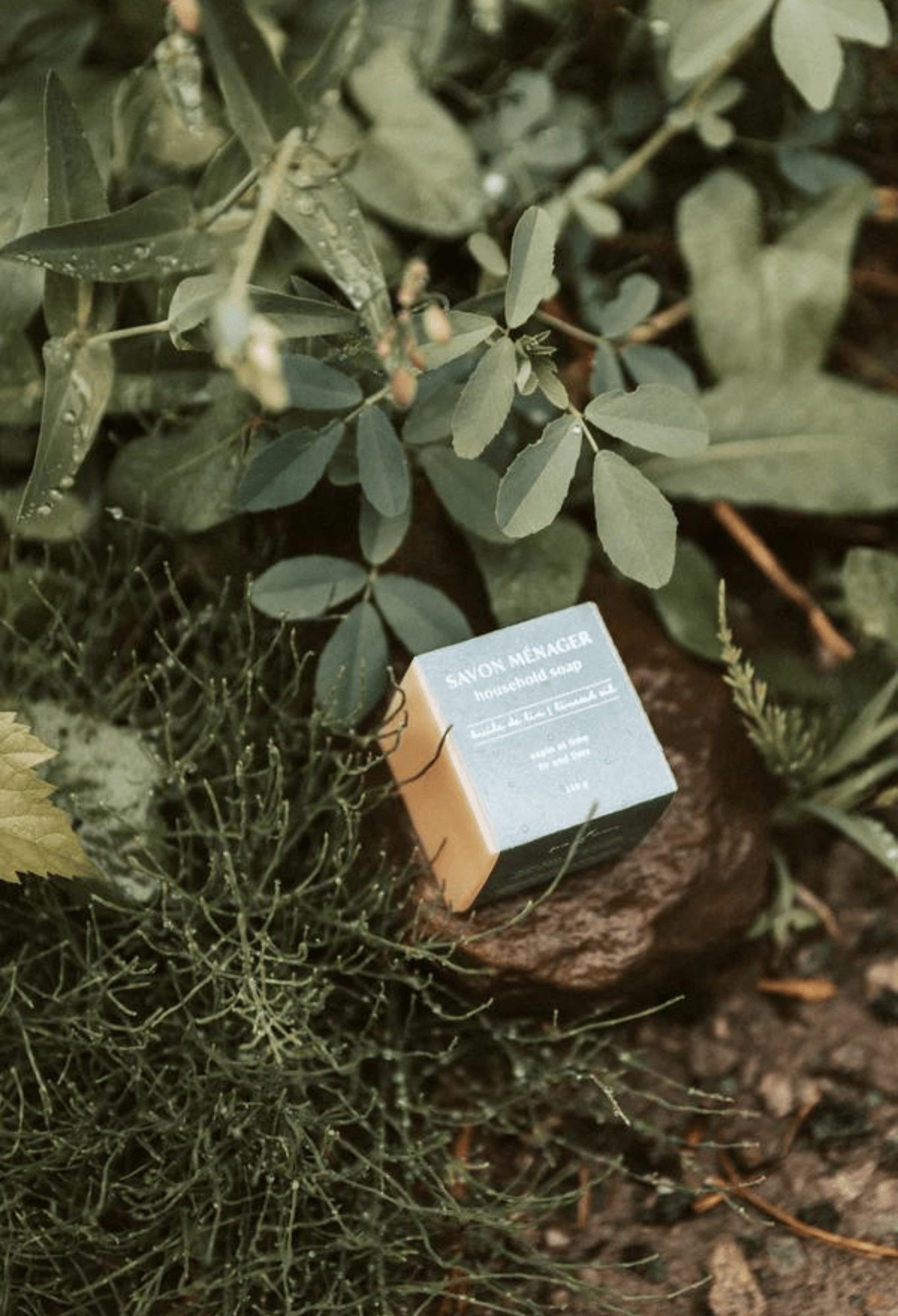 Barre Coco Lin - Savon Naturel détachant pour Culottes Menstruelles - Soje